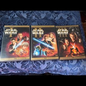 Star Wars Trilogy 3 DVD collection-Mint Condition